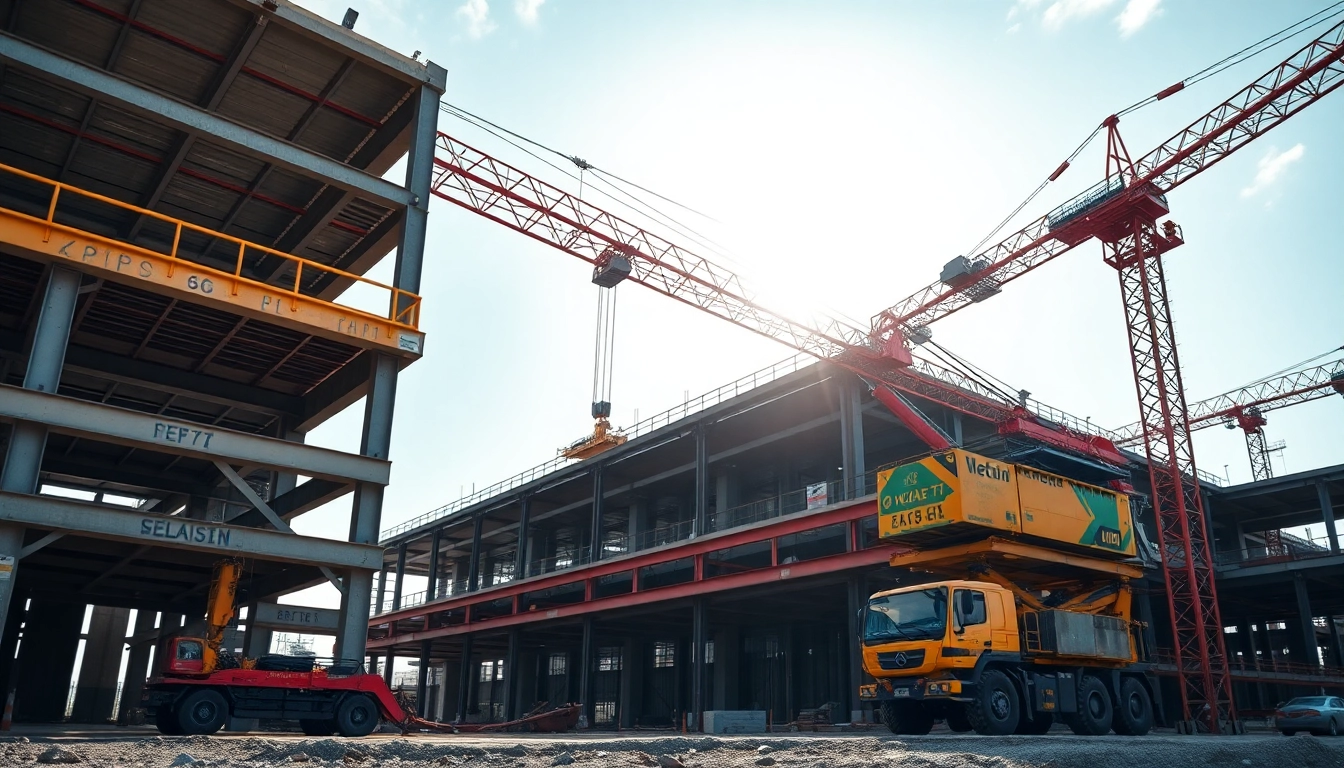 Leading Crane Rental Solutions Tailored for Construction and Industrial Projects in the UK